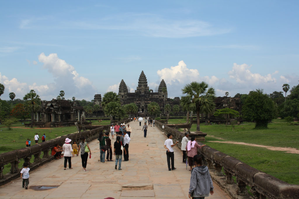 Haupteingang zur Anlage Angkor