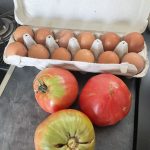 Tomaten und Eier